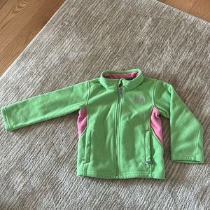 Toddler girl fleece jacket. North Face.